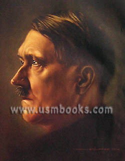 1936 portrait of German Chancellor Adolf Hitler by Horn-Stalpfer